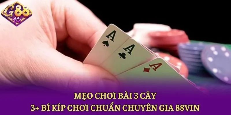 Mẹo Chơi Bài 3 Cây - 3+ Bí Kíp Chơi Chuẩn Chuyên Gia 88vin